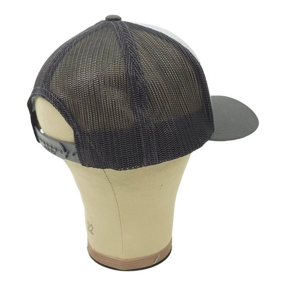 Transport Trailer Service Mesh Snapback Cap Trucker Baseball Hat Pacific Gray - Picture 10 of 12